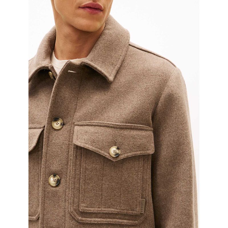 Tommy Hilfiger Wool Blend Utility Shirt Jacket image number 2